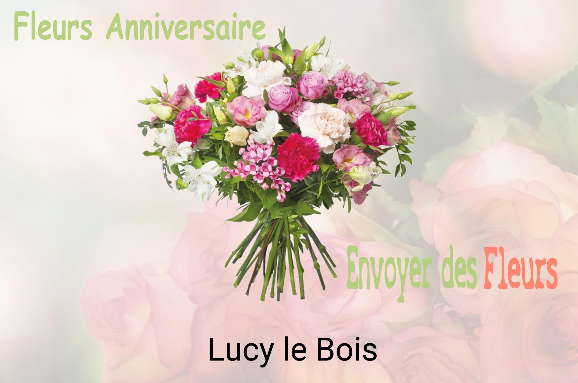 Bouquet de fleurs d’anniversaire livré à Lucy-le-Bois